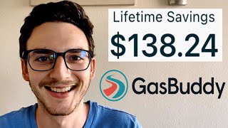 How I Save 25¢Gallon on Gas  GasBuddy Review for DoorDash Uber Eats Grubhub and More [upl. by Annetta319]