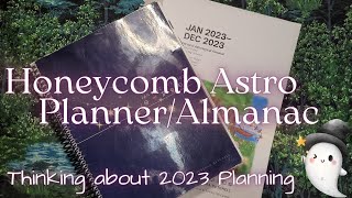 Honeycomb Co Personal Astrological Almanac Digital Review  Astrologers Planner  2023 Planning [upl. by Bandler]