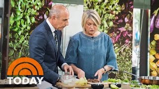 Martha Stewart Makes Seasonal Veggie Appetizers For Fall  TODAY [upl. by Sletten]