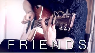 Marshmello amp AnneMarie  FRIENDS  Fingerstyle Guitar Cover [upl. by Ened]