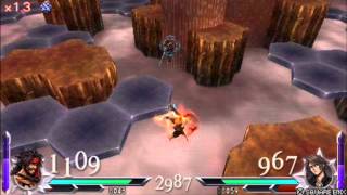 Dissidia 012 Online JechtJet vs SquallAkai M1 M2 [upl. by Felicie]