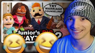 SML Movie Junior’s Big Playtime 2 Reaction [upl. by Nabois223]