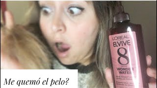 Loreal Elvive 8 seconds Wonder Water REVIEW final  Parte 2 Sharon OMG [upl. by Nednerb]