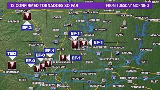 Rowlett TX Tornado 122615 [upl. by Osnohpla]