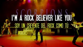 Scorpions  ROCK BELIEVER  LYRICS  Subtitulos en ESPAÑOL [upl. by Dripps]