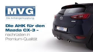 Die abnehmbare Anhängerkupplung für den Mazda CX3 [upl. by Davidson478]