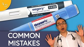 Ozempic and Wegovy 5 Common Mistakes to Avoid [upl. by Hgielsel]