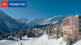 Flanders Ski Hotel  Cristallo Arosa in ArosaLenzerheide  Zwitserland [upl. by Blodget310]