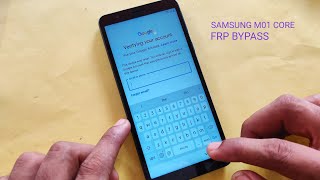 Samsung M01 CORE FRP Bypass Latest Update Without PC [upl. by Akialam]