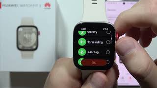 HUAWEI Watch Fit 3 How to Track Workouts [upl. by Evod]