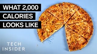 What 2000 Calories Looks Like  Tech Insider [upl. by Gerhard]