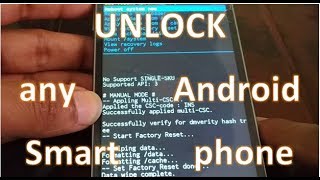 how to removeunlock Forgotten password PIN Pattern for any Android Smartphone [upl. by Ateloiv]