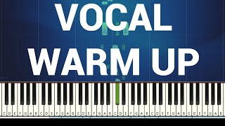 ♬ VOCAL WARM UPS 1 3 OCTAVES MAJOR SCALES ♬ [upl. by Shanna48]