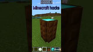 Minecraft hacks minecraft shortsfeed trending viral fypyoutube [upl. by Raskin]