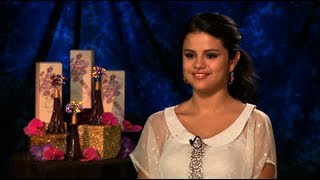 Selena Gomez Interview About New Perfume and Favorite Drugstore Beauty Product [upl. by Zebadiah50]