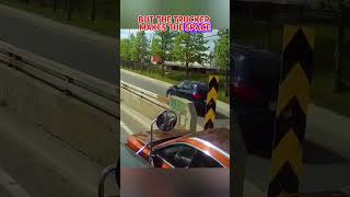 Trucker Stands His Ground Against Entitled Driver [upl. by Carbrey]