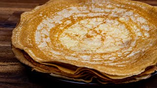 Recette de crêpes bretonnes amp cuisson facile [upl. by Rajiv]