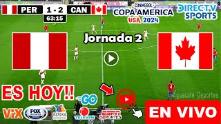 🔴CANADA VS PERU🔴 EN VIVO COPA AMERICA [upl. by Norred]