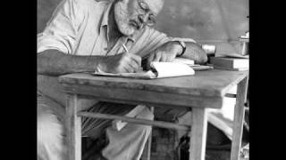 Ernest Hemingway Recording [upl. by Ileek]