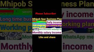 Mhipob spar inr new businessnon working planworking plantamil [upl. by Jaclyn177]