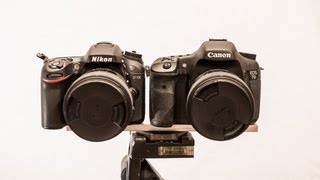 Nikon D7100 vs Canon 7D Part 1  Photography Features  Best APSC DSLR [upl. by Akinot]