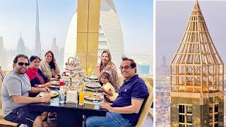 VLOG 6  HUM BHI GUINNESS WORLD RECORD MEIN AAGAYE  HIGHEST VIEW BREAKFAST  GEVORA HOTEL  DUBAI [upl. by Bahe]