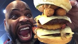 Man VS Ultimate Tavern Burger at Regal Cinemas [upl. by Eilatam227]