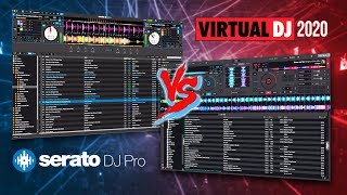 Virtual DJ 2020 Vs Serato DJ Pro  Which would YOU pick [upl. by Tybalt861]