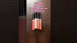 Oriflame The One Lasting Shine Lip Gloss oriflame oriflameproducts cosmetics lipgloss [upl. by Wilmott]