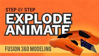 Create an Exploded Animation in Fusion 360s Animation Workspace [upl. by Eiramaneet]