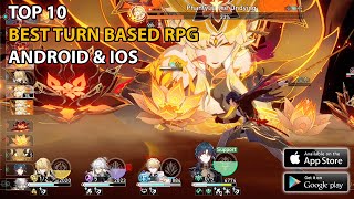 TOP 10 Best Turn based RPG for Android iOS Mobile 2023 [upl. by Nwahsak475]