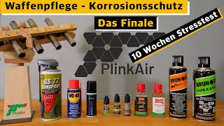 PlinkAir  Waffenpflege und Korrosionsschutz Finale Gewinnspiel airgun guncare airsoft Brunox [upl. by Klinges]