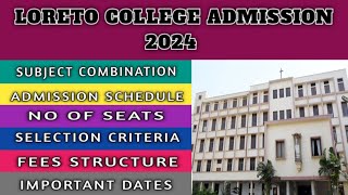 Loreto College Kolkata admission 2024  Wb College admission 2024  Loreto College admission 2024 [upl. by Ryon]