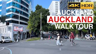 Auckland Queen Street Wednesday Afternoon Walk Tour New Zealand 4K [upl. by Aniham668]