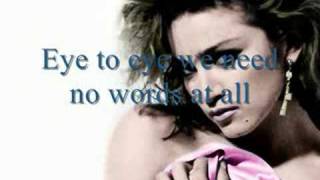 Madonna  Crazy For You  Lyrics [upl. by Leatri19]