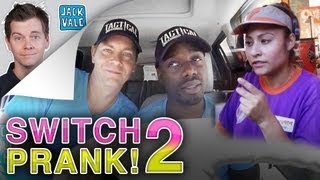 Drive Thru Switch Prank 2  Jack Vale [upl. by Jacquette181]