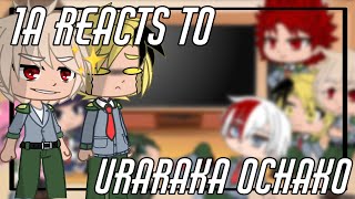 1A reacts to Ochako Uraraka BNHA  KACCHAKO  Gacha [upl. by Ricketts]