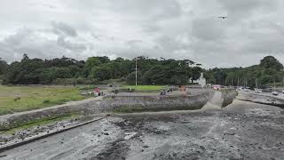 Cramond Island Edinburgh Scotland mini 4 pro [upl. by Lebna]