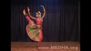 Medha Hari 1 in 2006 at Narada Gana Sabha dancing bharatanatyam  indian classical dance [upl. by Ahker]