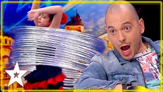 Hula Hoop MADNESS Bulgarias Got Talent 2022  Kids Got Talent [upl. by Ziladnerb]