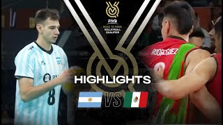 🇦🇷 ARG vs 🇲🇽 MEX  Highlights  Mens OQT 2023 [upl. by Eintihw]