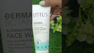 Lotus Derma botanic kojic acid Multi Berry face wash [upl. by Arik]