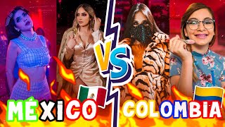 🇲🇽MÉXICO VS COLOMBIA🇨🇴  BATALLA DE CANCIONES🔥 [upl. by Nonnag832]