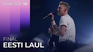 Eesti Laul 2024 Estonia  Final  OUR TOP 10 [upl. by Elyr756]