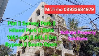 Flat  Survey Park  Hiland Park  3bhk 1461 sqft  84L  Em Bypass  South Open [upl. by Neltiac]