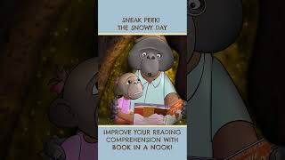 Sneak Peek The Snowy Day  Papa amp Mangos Animated Read Alouds for Kids [upl. by Yerffoeg]