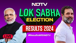 Election Results 2024 LIVE  Lok Sabha Election Results  NDA vs INDIA  NDTV 24x7 Live TV [upl. by Nylassej610]