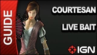 Assassins Creed Brotherhood Walkthrough  Courtesan Assignments Live Bait [upl. by Sdlonyer]