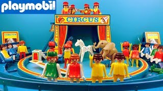 Playmobil Speelgoed Circus uitpakken  Unboxing Playmobil Circus Show [upl. by Pacorro]