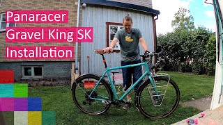 Installation Panaracer Gravel King SK [upl. by Newo]